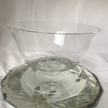 Crystal cup signed Dior