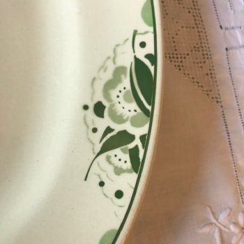 détail plat oblong
