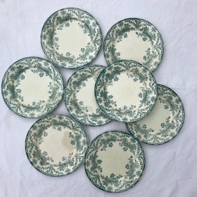 English pattern soup plates
