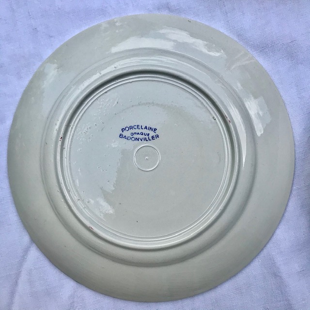 Porcelaine opaque Badonviller