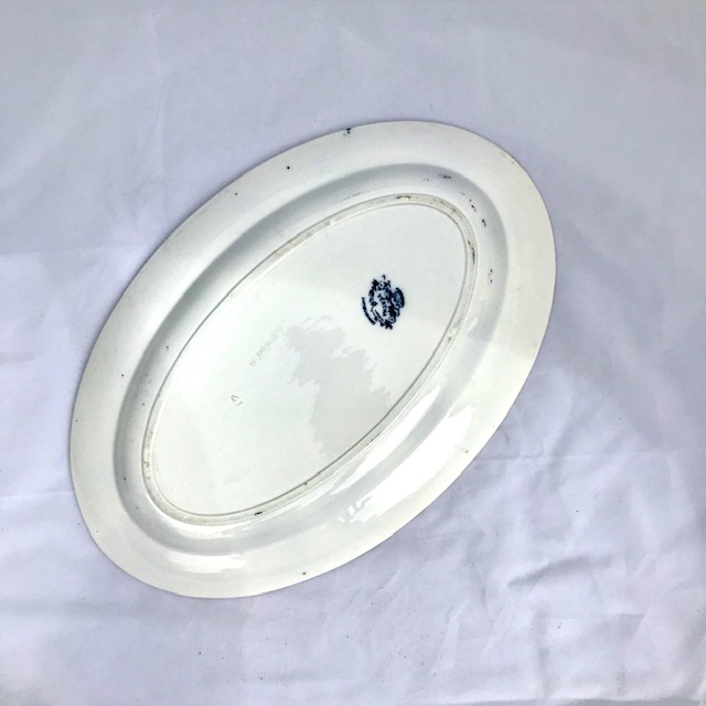 Bertha oval dish, Sarreguemines