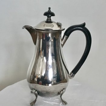 Silver-plated chocolate maker