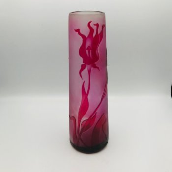ガラスペースト花瓶