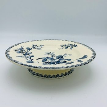Gien Normandy Flowers cake dish