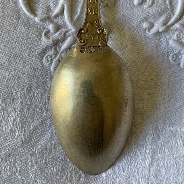 Small silver spoon