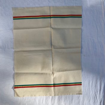条纹茶巾