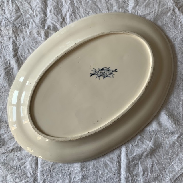 Large Exotic Oval Dish