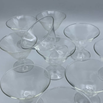 Coupes côniques en cristal