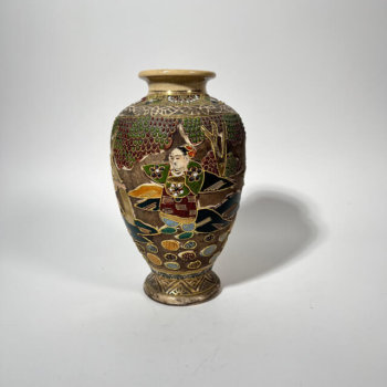 Vase en porcelaine de Satsuma
