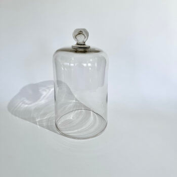 Cloche en verre haute