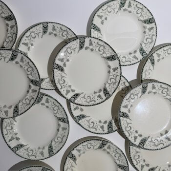 Assiettes plates Rambouillet